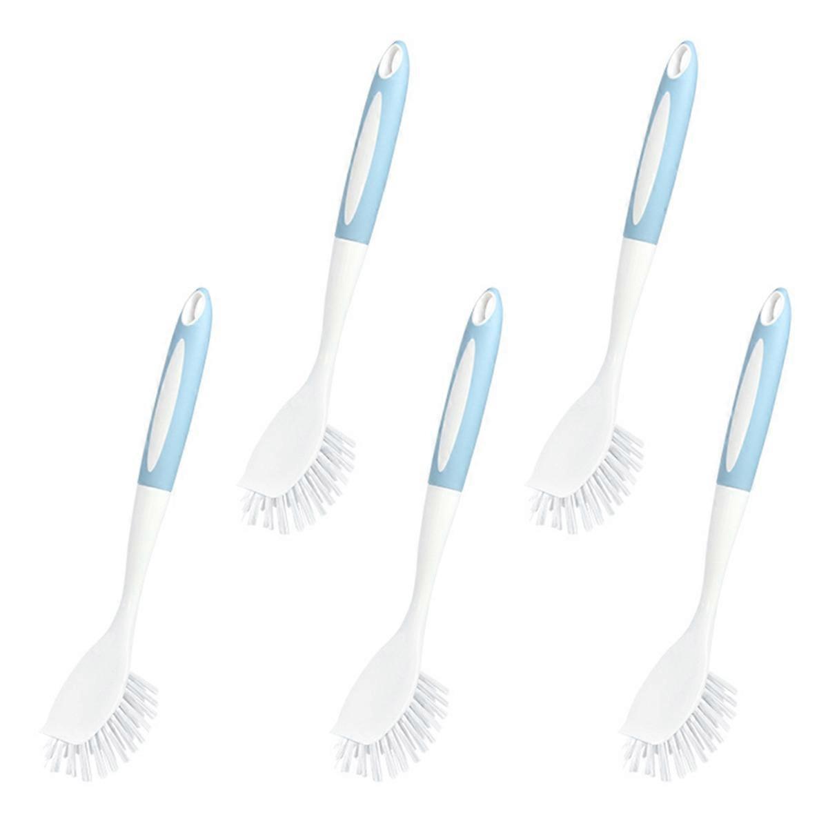 5pcs Kitchen Diffusion Type Scrub Brush for Cleaning Dishes Pots