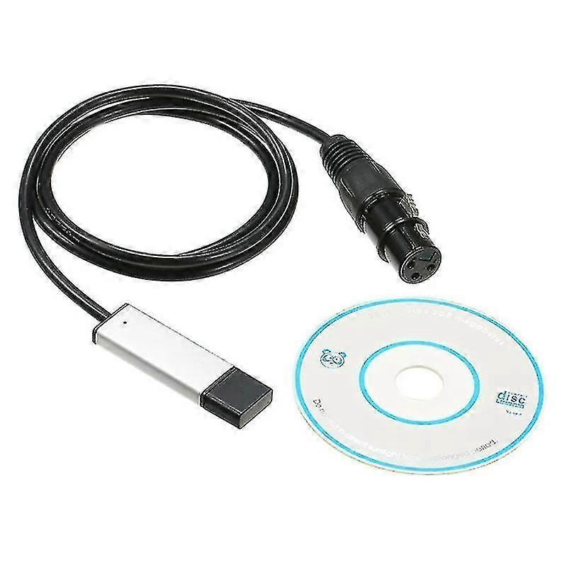 Dmx512 Usb Interface Adapter Led Stage Lighting Controller, Usb to ...
