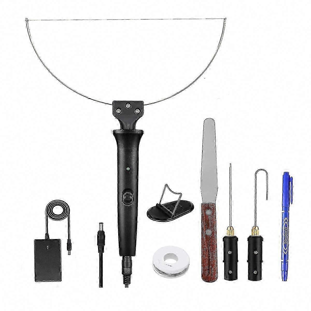 Electric Foam Cutter Kit 0-300C Adjustable Temperature Hot Wire Pen for Foam Cutting Tool
