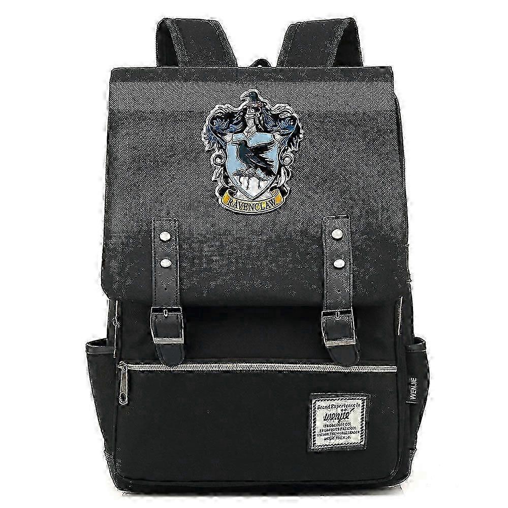 תיק גב מודפס של בית הספר רייבנקלו לכישוף ולקוסמות, תיק גב לתלמידי נוער, תיק פנאי לגברים ולנשים, תיק נסיעות