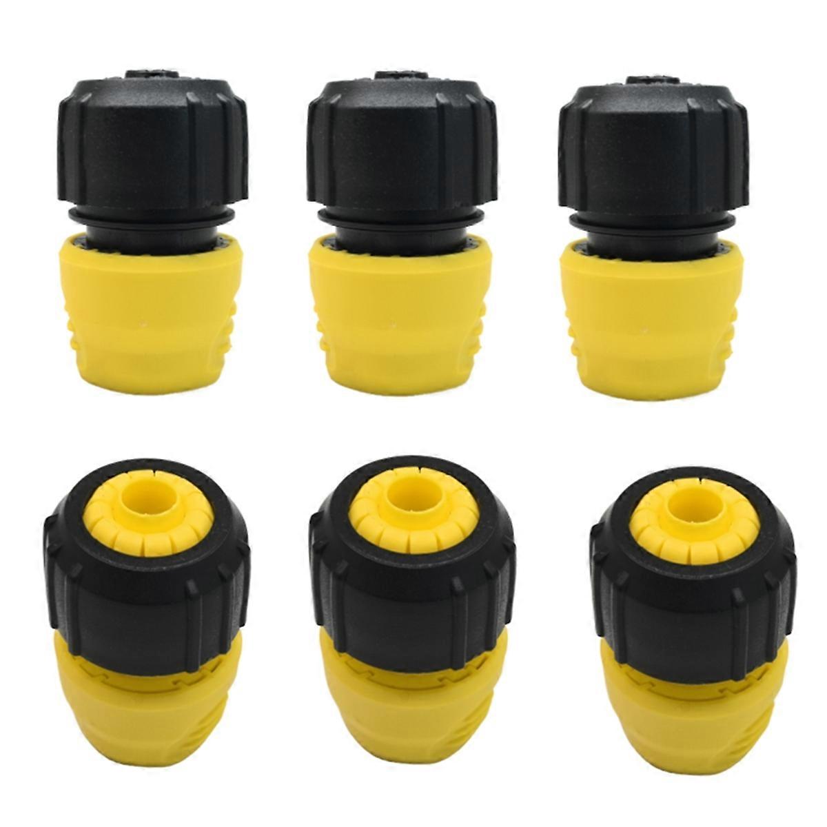 Hose Coupling for 1/2-Inch 5/8-Inch 3/4-Inch Straight Connector and Water Stop Valve Connector 2.645-192.0