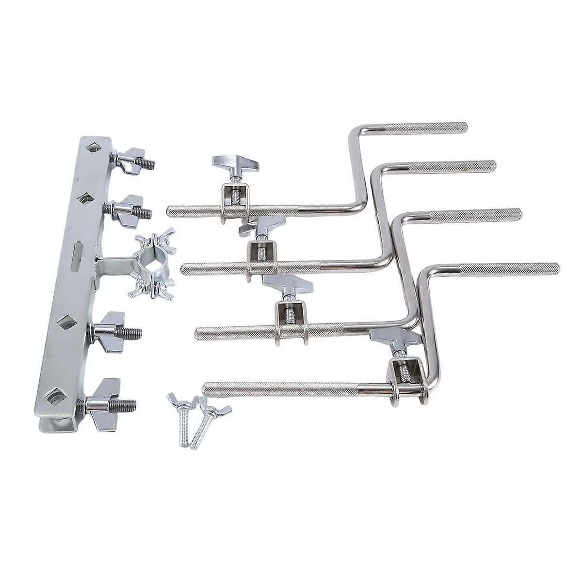 Drum Extension Clamp Drum Cowbell Mount Bass Drum Cowbell Holder for Cowbell Cymbal Musical Instrum