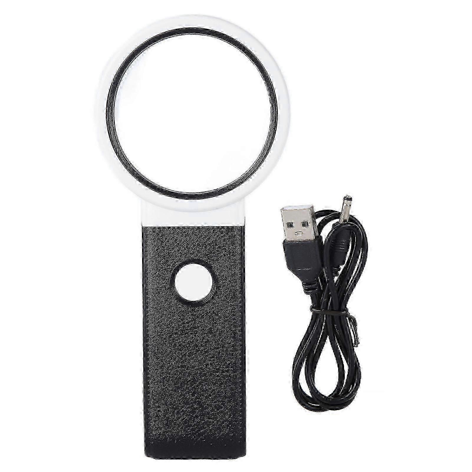 LED Magnifier ABS Handheld Foldable HD Lens for Observation & Repair TH-7018B