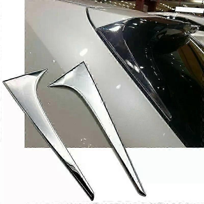 Chrome Car Rear Tailgate Window Spoiler Wing Cover Trim Fit For Lexus UX 200 250h 260h -