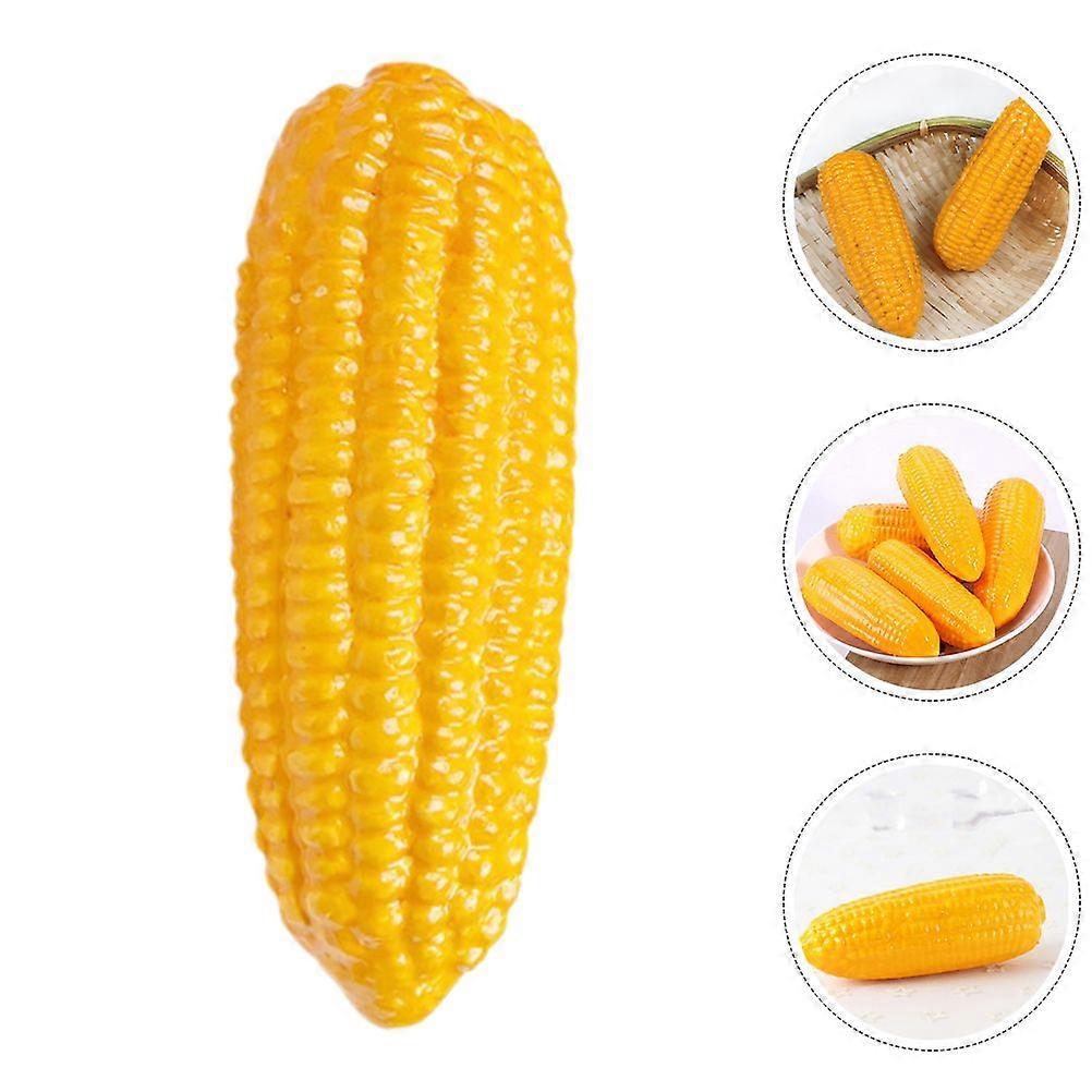 5pcs Artificial Corn Models Lifelike Corn Simulation Corns Foams Corn Model Decoration