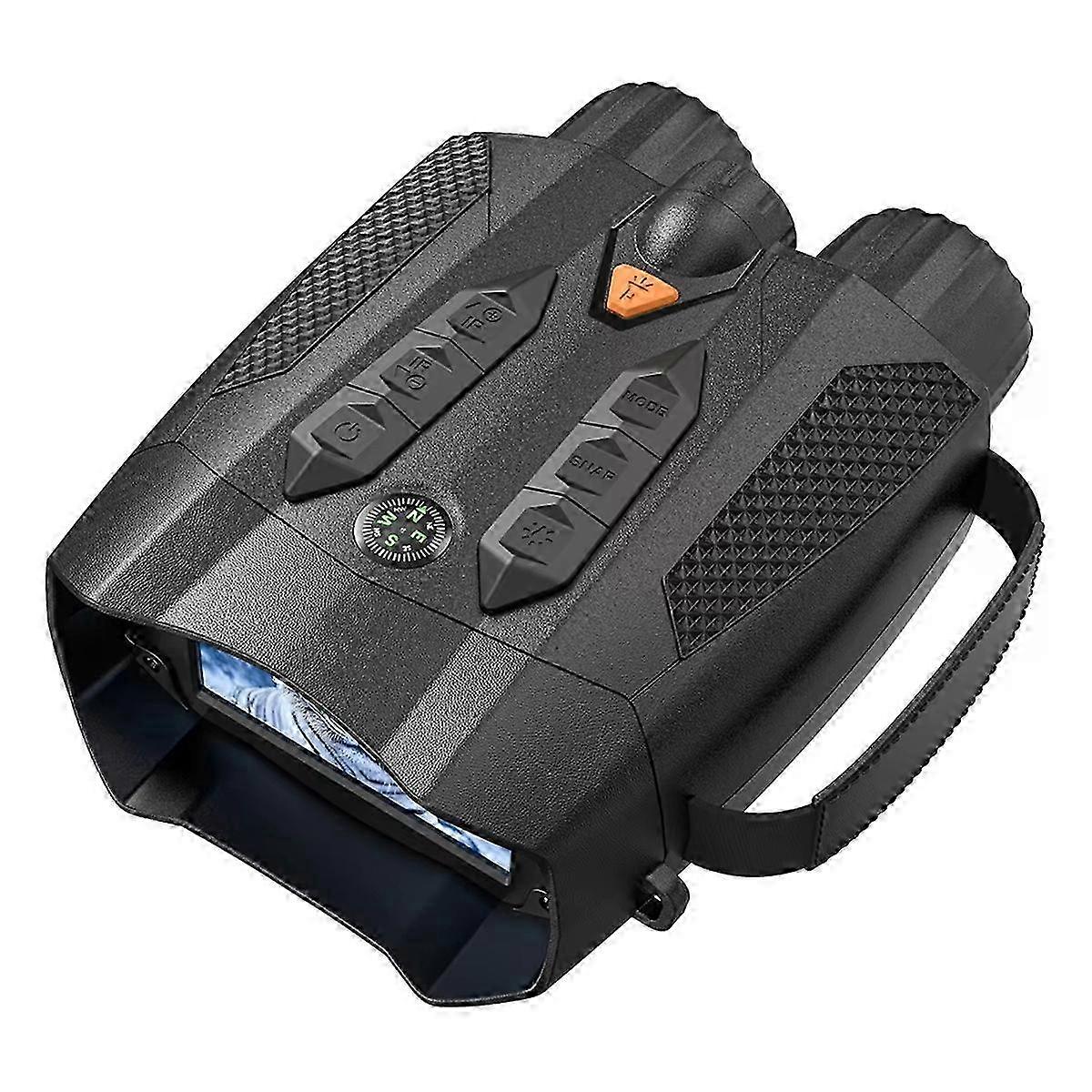 4K infrarød nattkikkert med 800m rekkevidde og 10x digital zoom - 3-tommers f-objektiv for klar observasjon i mørket