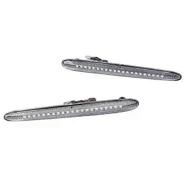 Car LED Dynamic Light Fit For  Alfa Romeo Giulietta 2010- LED Side Marker Turn Signal Light Car Replacement Transparent