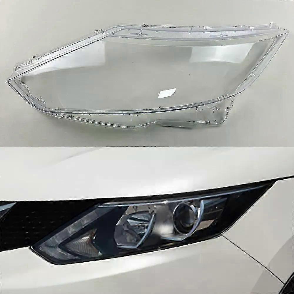 For Nissan Qashqai 2016-2018 Headlight Cover Transparent Headlamp Shell Lamp Shade Lens Replace Original Lampshade Plexiglass