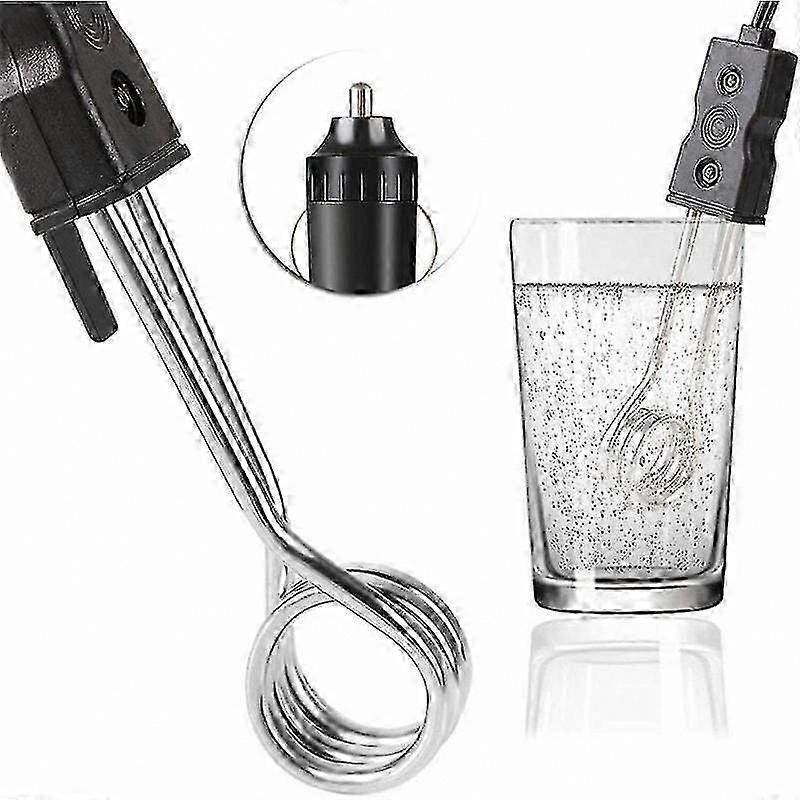 Portable Electric Water Heater for Travel, Camping, and Picnic Use - 300W Compact Design for On-the-Go Convenience