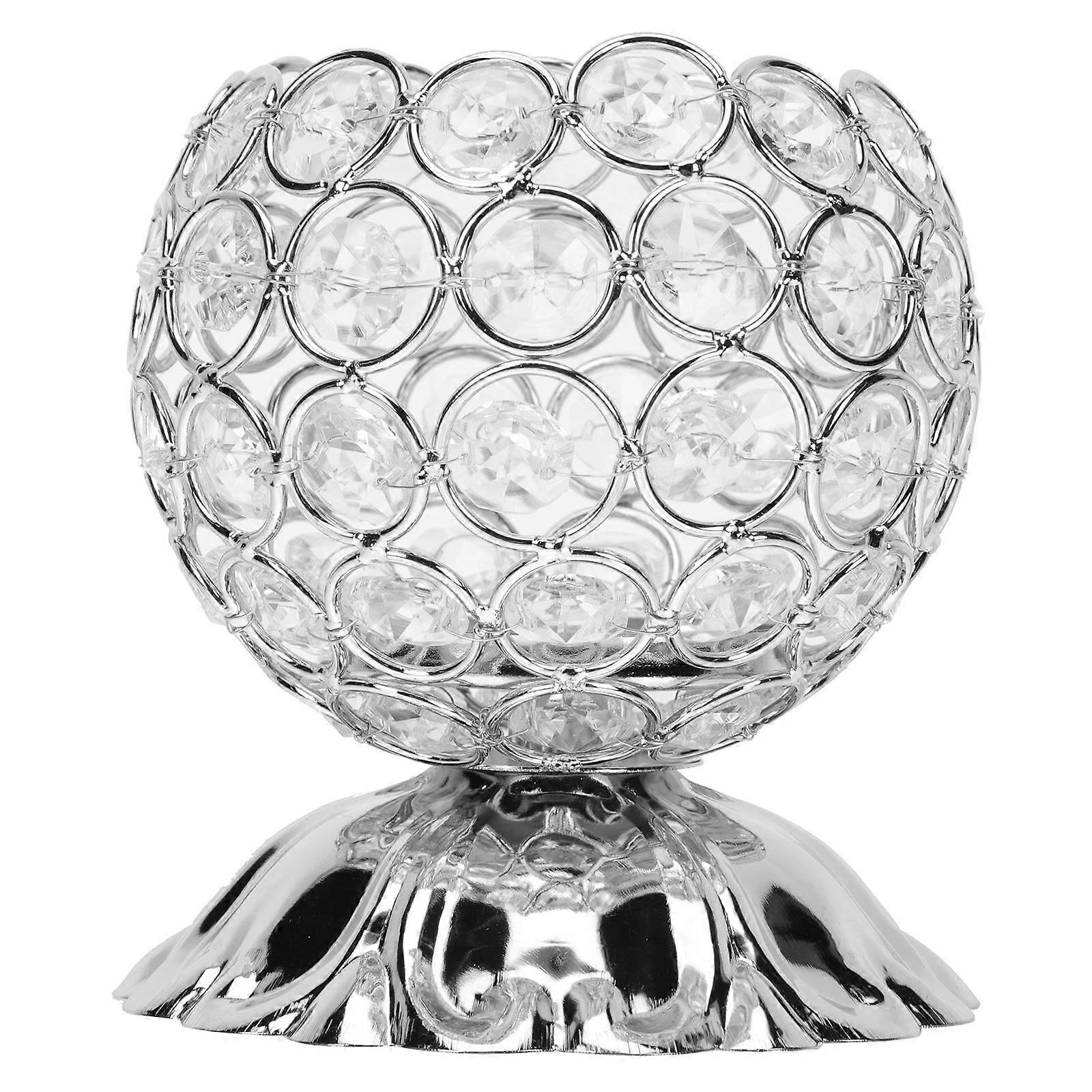 Makeup Brush Storage Case Crystal Pen Holder for 2Pcs Practical Use