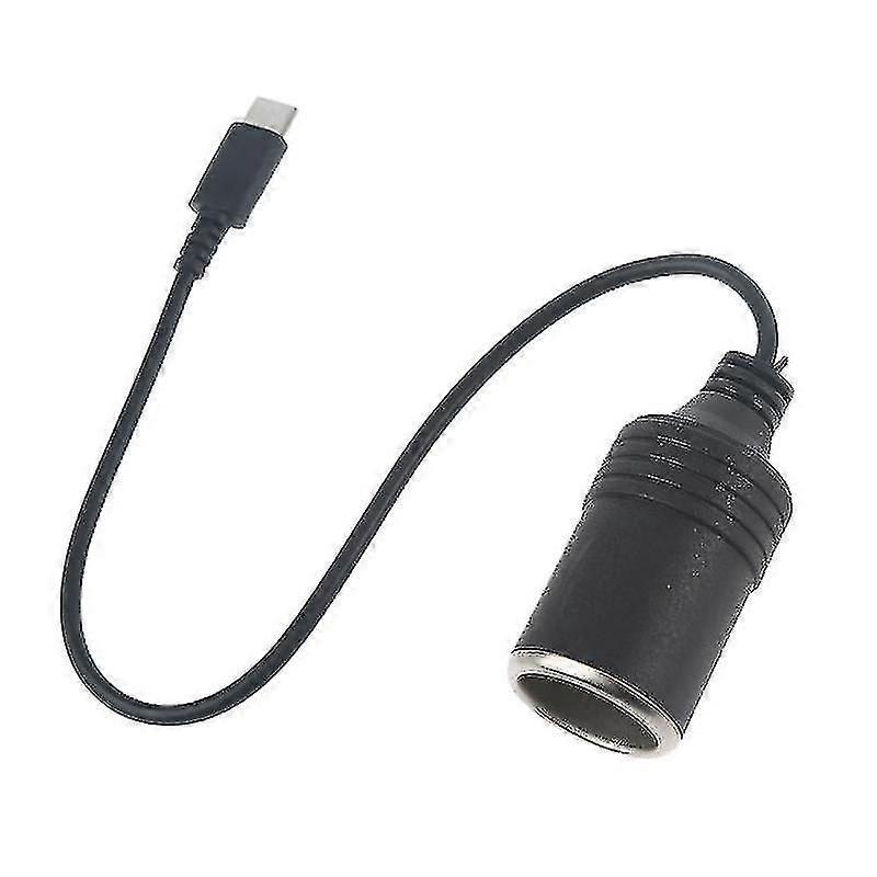 Usb C Pd Type C Naar 12v Auto Sigarettenaansteker Socket Vrouwelijke Voeding Kabel-2025