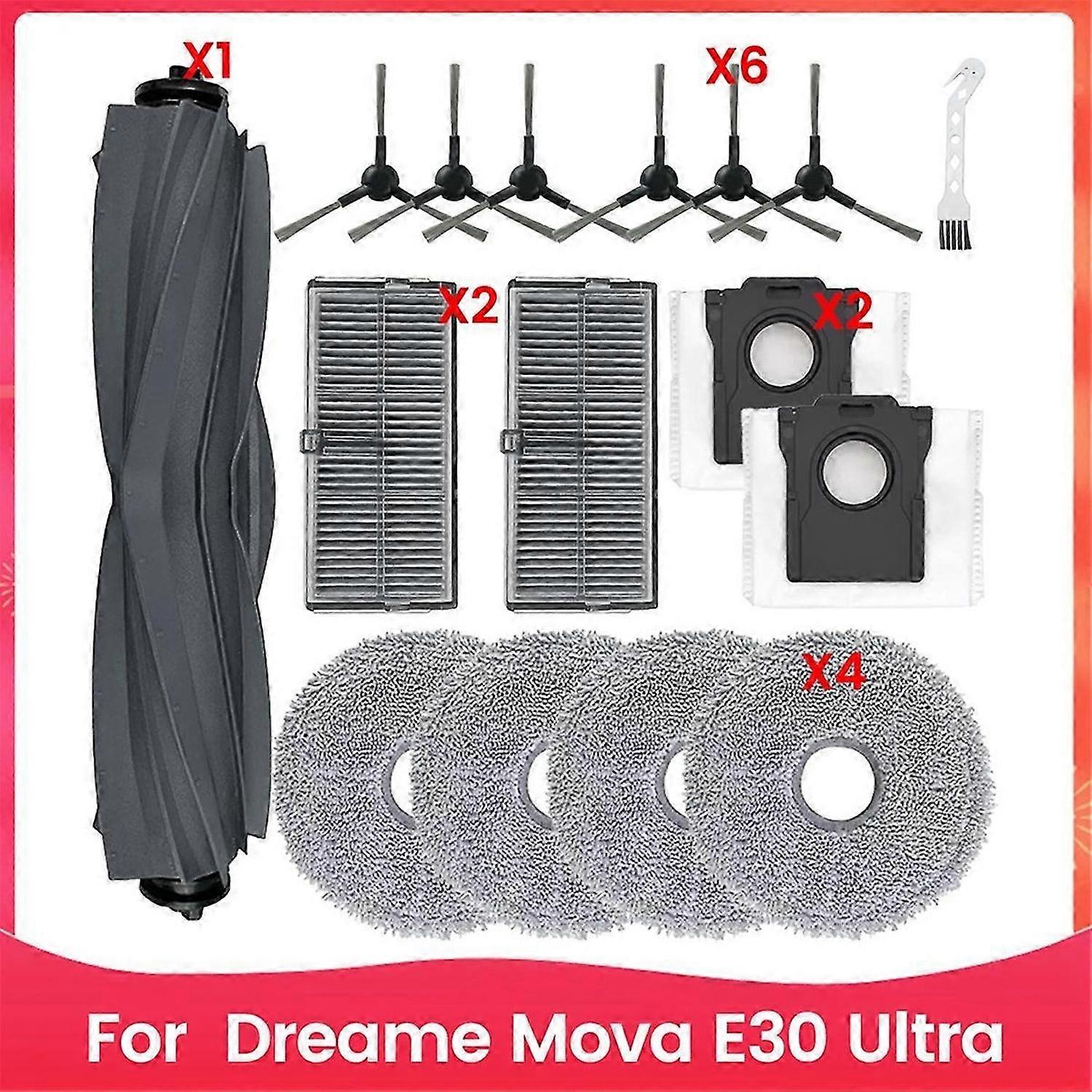 16Pcs Accessories Kit for E30 Ultra Vacuum Cleaner