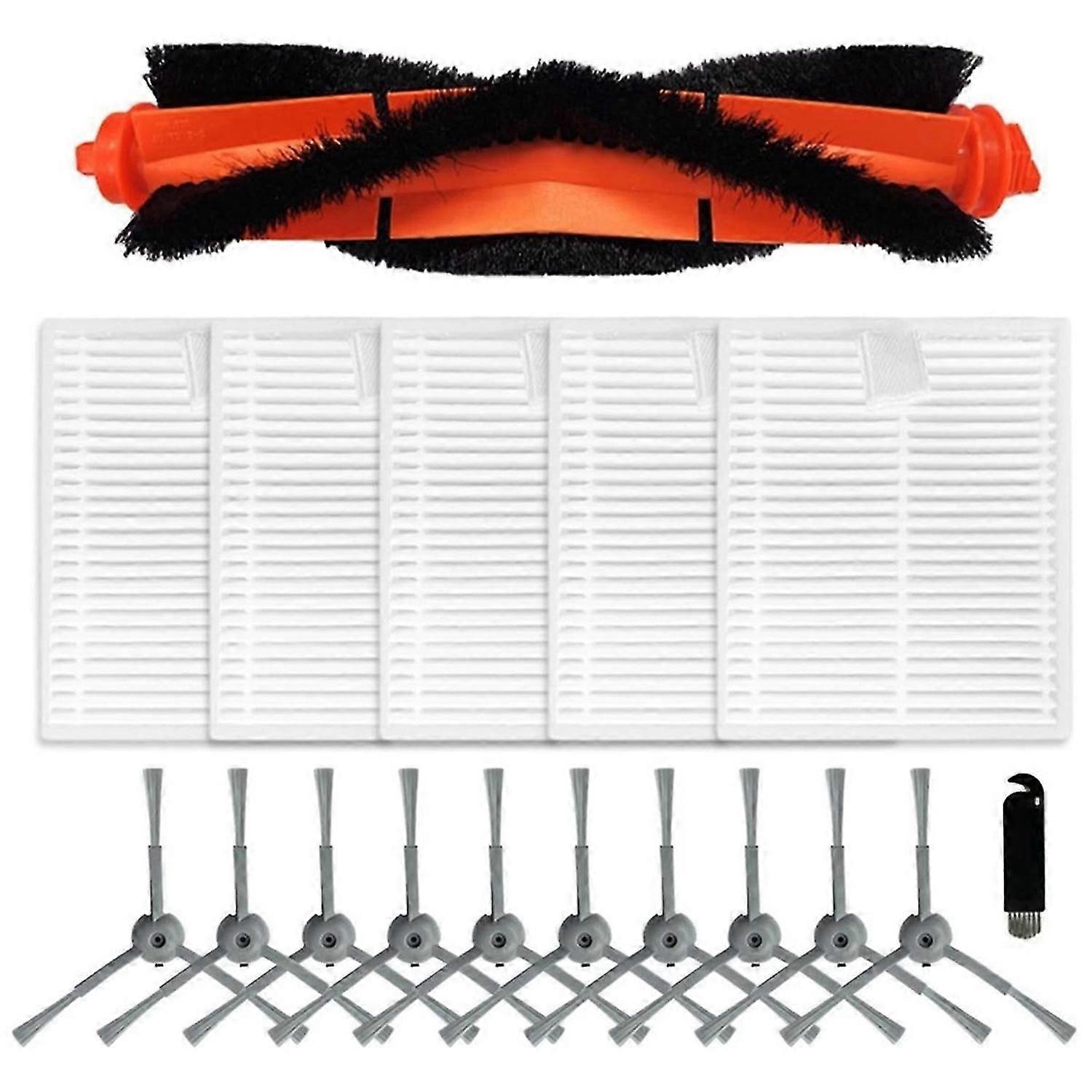 For L20 V8 Pro Robot Vacuum Cleaner Main Side Brush Hepa Filters Replacement Kit