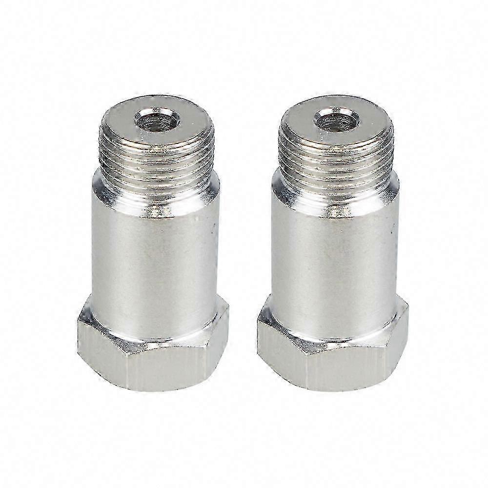 2pcs M18x1.5 O2 Sensor Spacer for Emissions - Oxygen Sensor Extender Adapter Kit