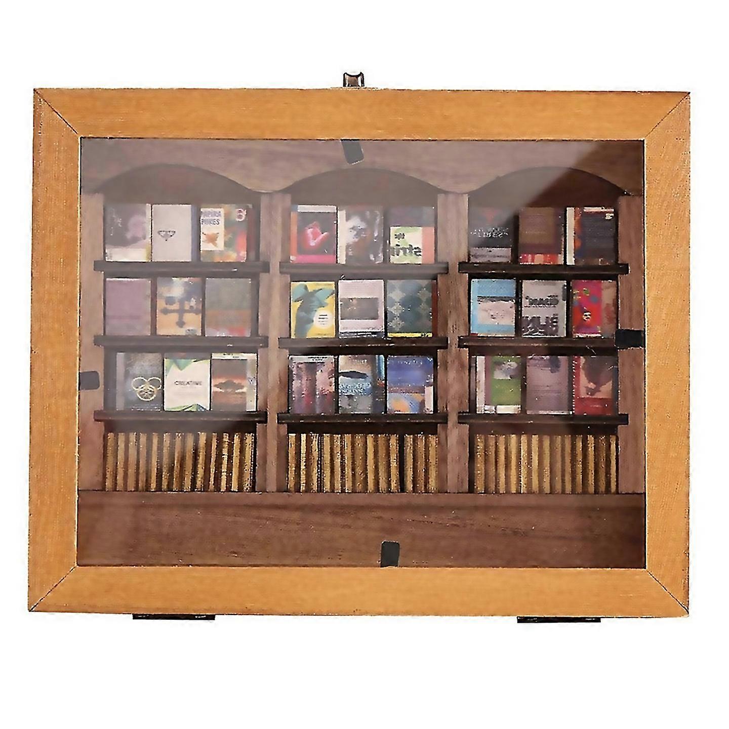 For Mini Bookshelf Shake Away Your Anxiety Bookshelfminiature Bookshelf