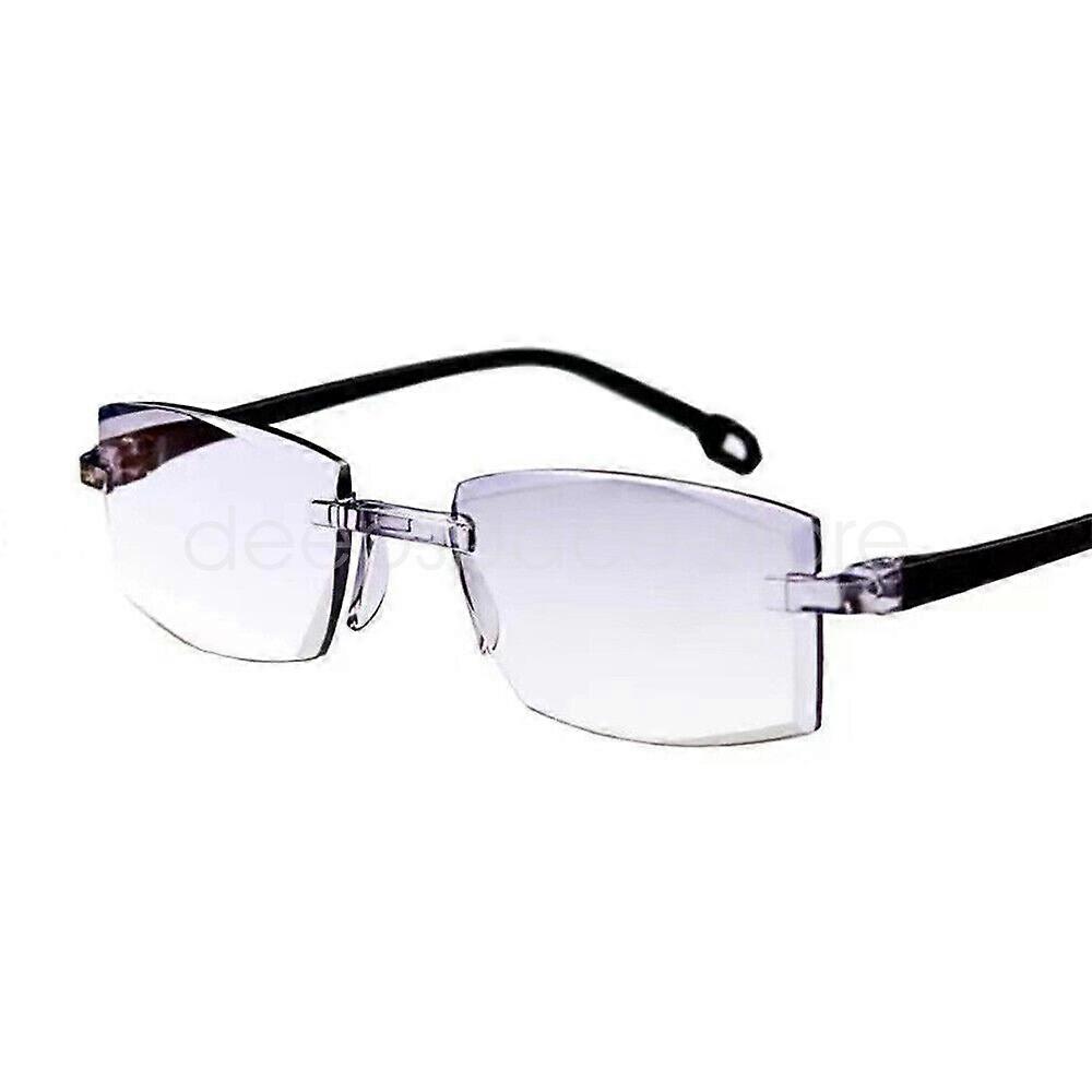 NEW High Hardness Anti-blue Unisex Far And Near Dual-Use Reading Glasses Older