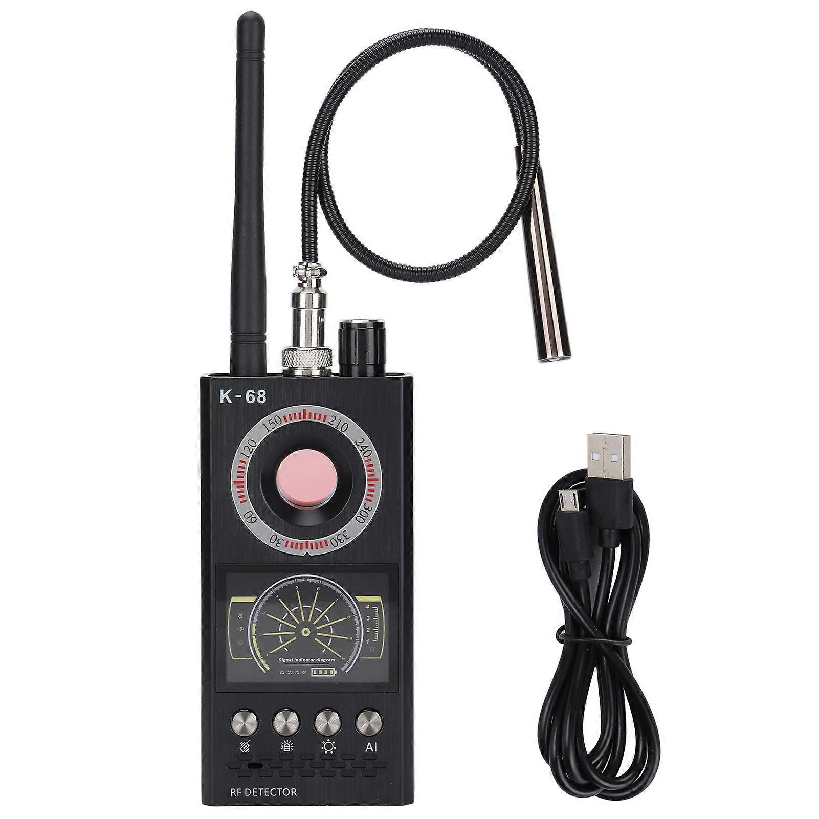 K68 Signal Detector High Sensitivity Radio Frequency Signal Bug GSM GPS Detector