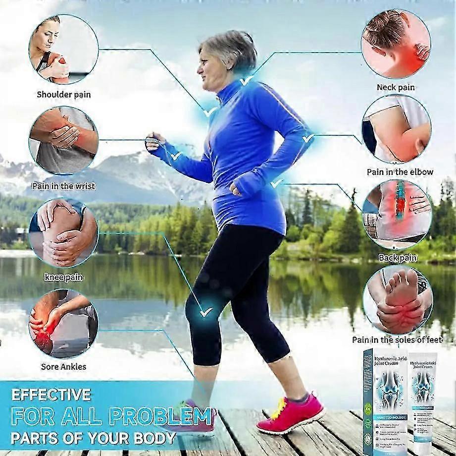 Advanced Hyaluronic Acid Joint Cream for Relief in Back, Knees, and Hands in the UK