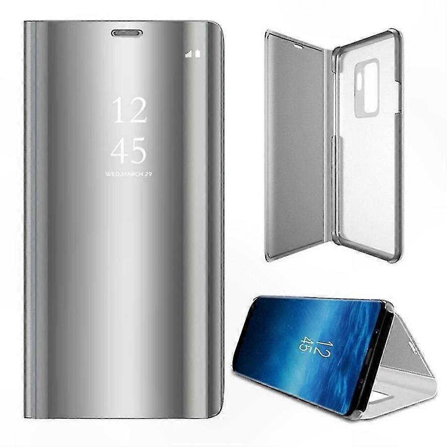 Galaxy Note 20 Ultra Smart Clear View Cover Case - Silver