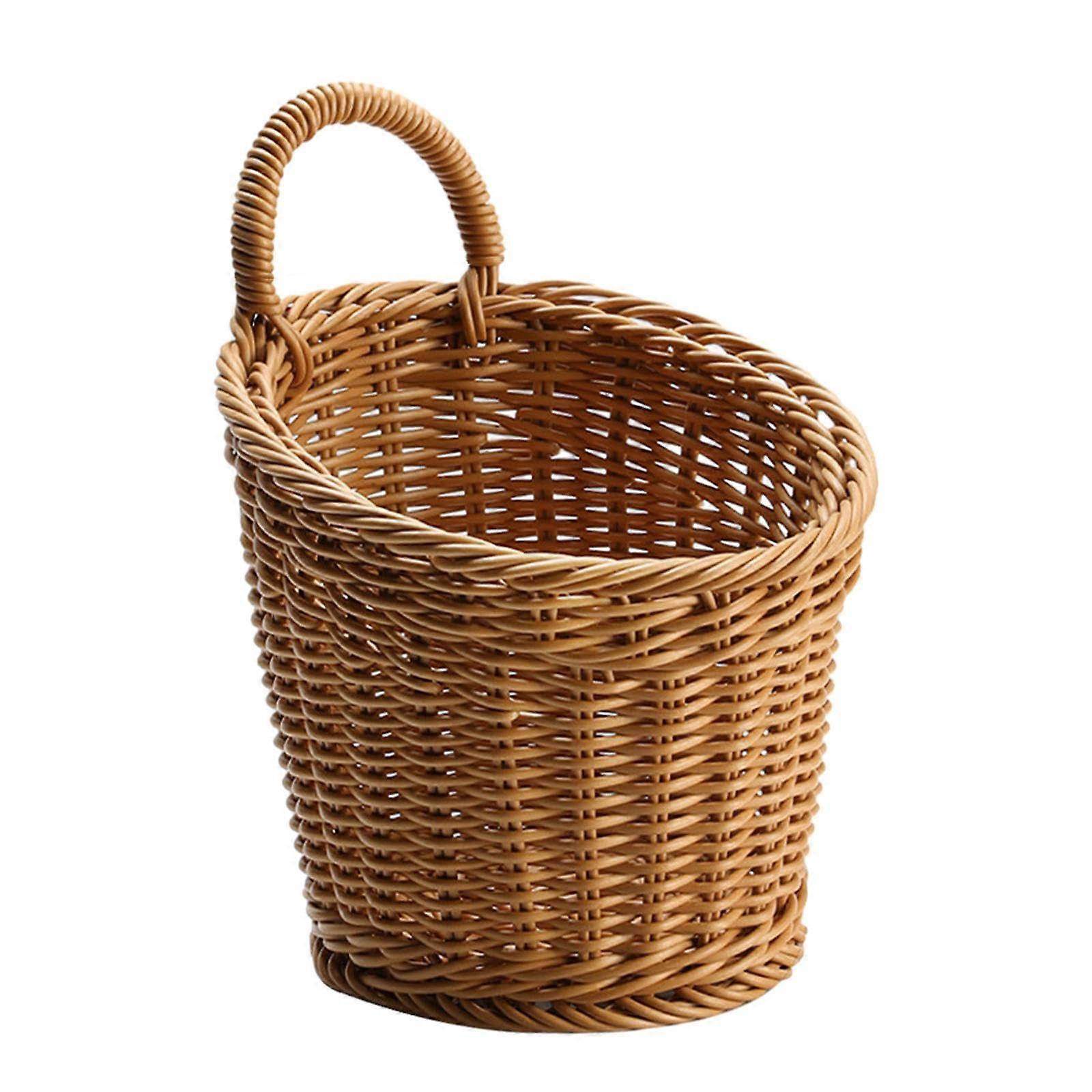 Wall Hanging Baskets Large L For Onions, Magazines, Fruits Space Saving Multifunctional Kitchen Organizer