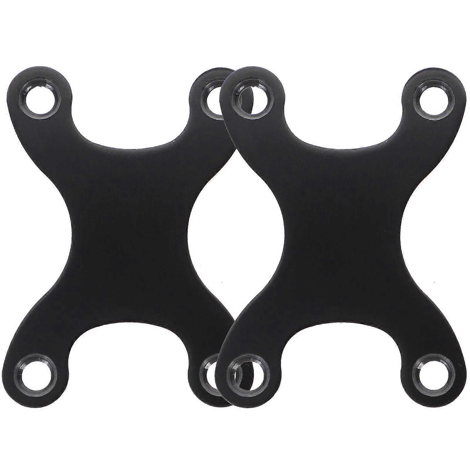 Black Multi-Function Skateboard Gasket Fixing Support 6Pcs Kit