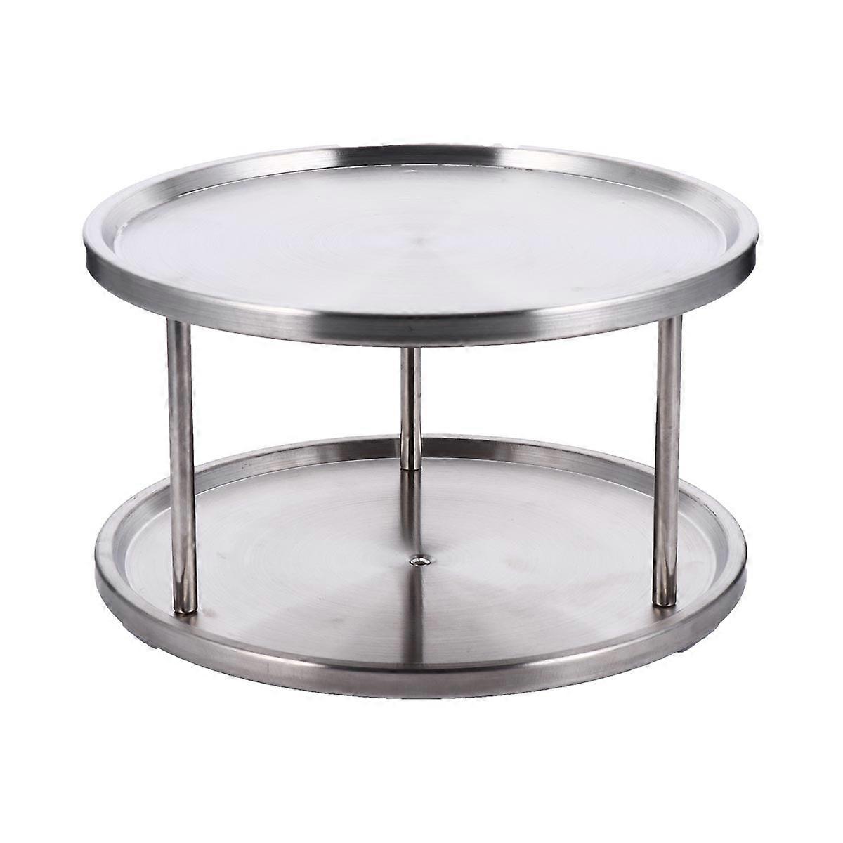 Commodity Shelf Kitchen Rack for Storage Holder 2Pcs Stainless Steel