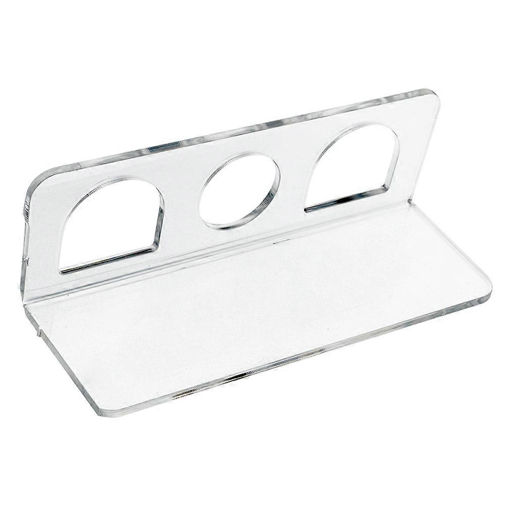 Bathroom Hair Tool Organizer Wall Mount for Storage 3 Slots