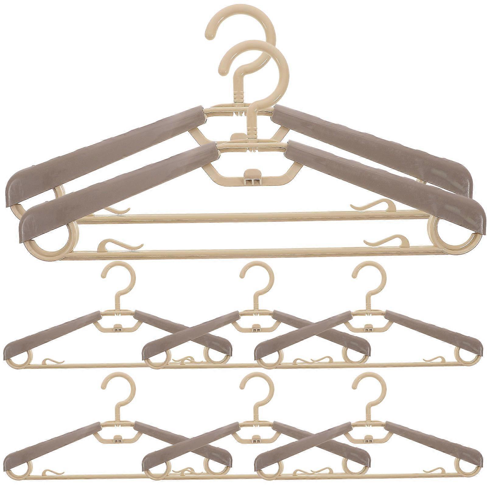 Space Saving Wide Hangers Heavy Duty For Coats 10Pack