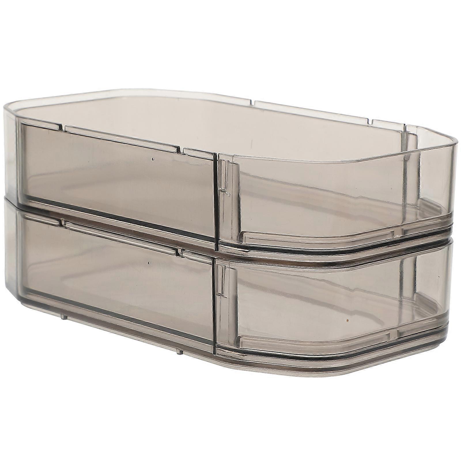 Tabletop Organizer Storage Box for Home 4Pcs Drawer Type Set