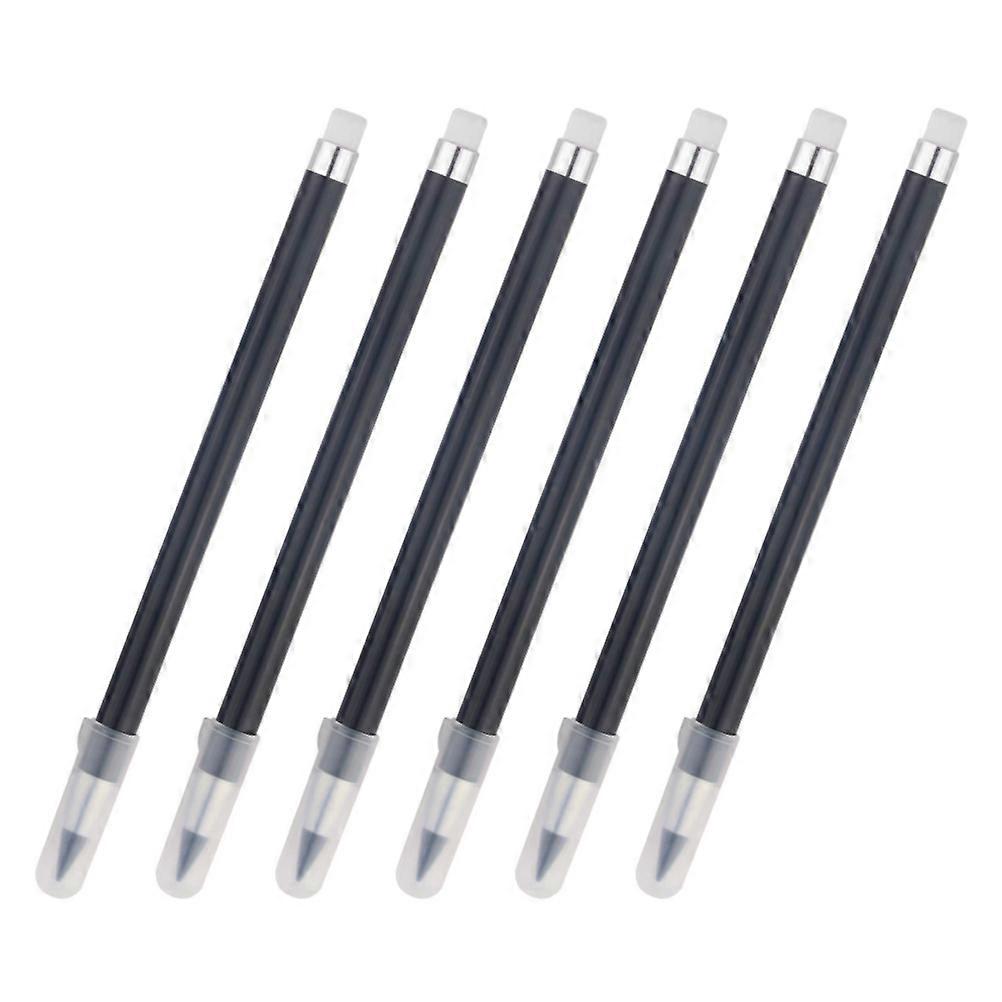 Writing Pencils Everlasting Pencil for Study Use 6Pcs Plastic