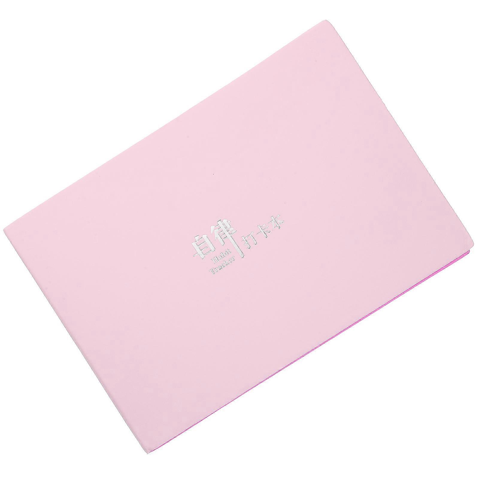 Daily Planner Notepad For Office School Home Use Pink Rectangular Nonstick Design 2Pcs