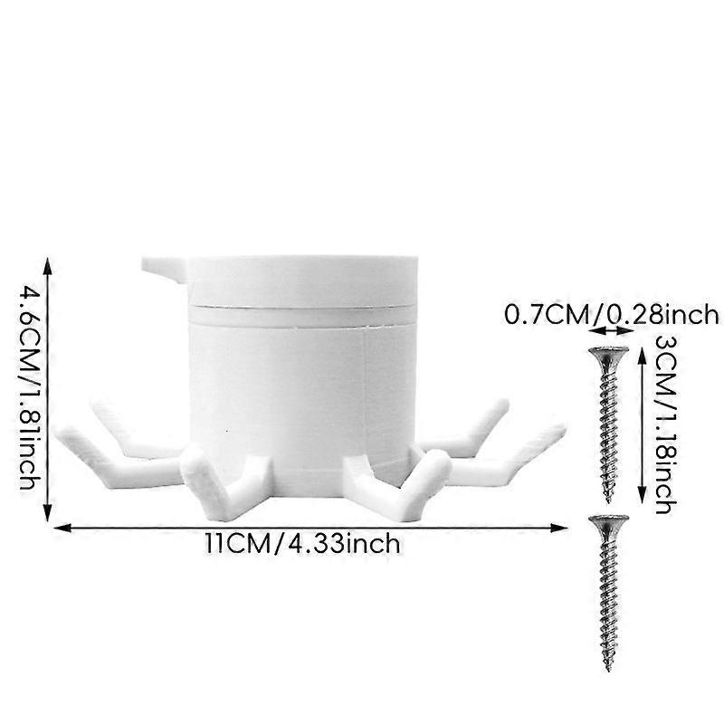 New spoon storage hook with screws kitchen spoon spatula storage hook bracket 1