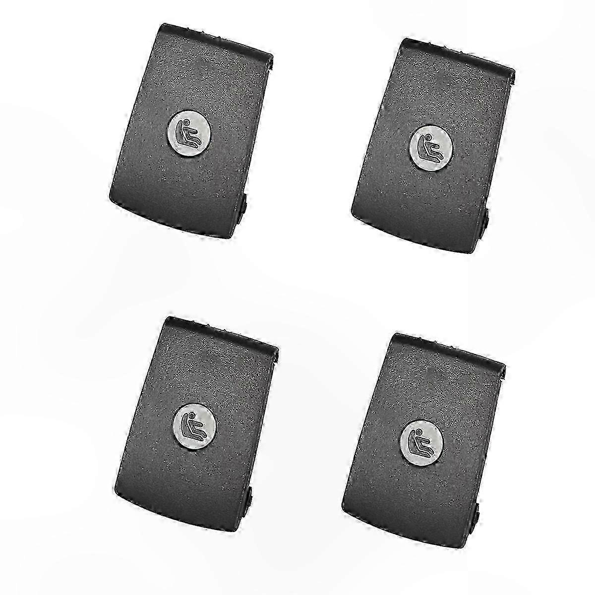 4 Pcs Universal Car Rear Seat Hook Isofix Cover for Child Restraint Systems