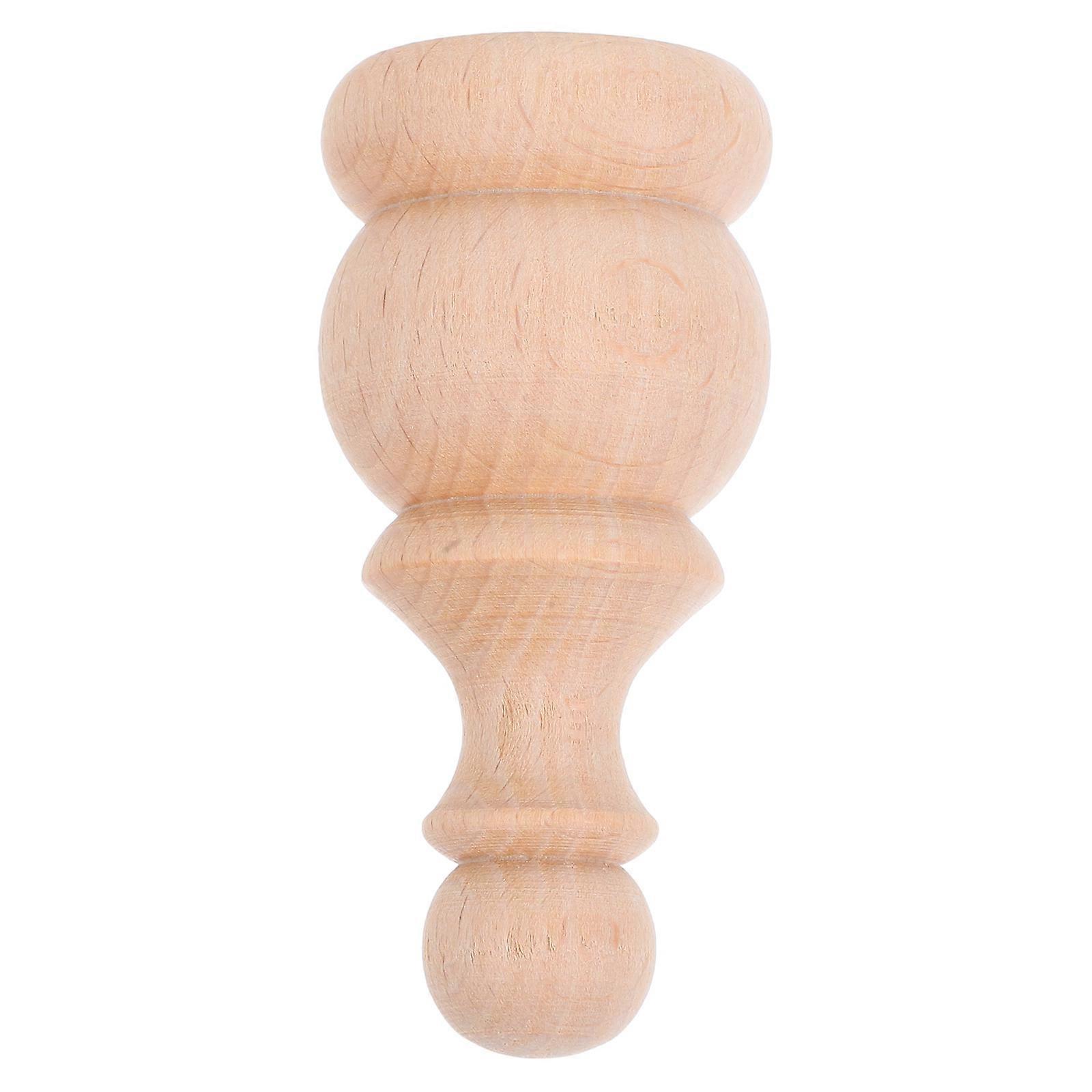Solid Wood Finials for Bed Posts Delivering 4Pcs Unfinished