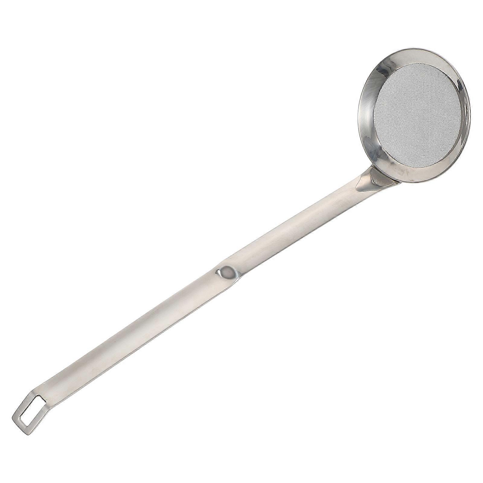 Home Use Stainless Steel Strainer Colander for Kitchen 2Pcs Silver