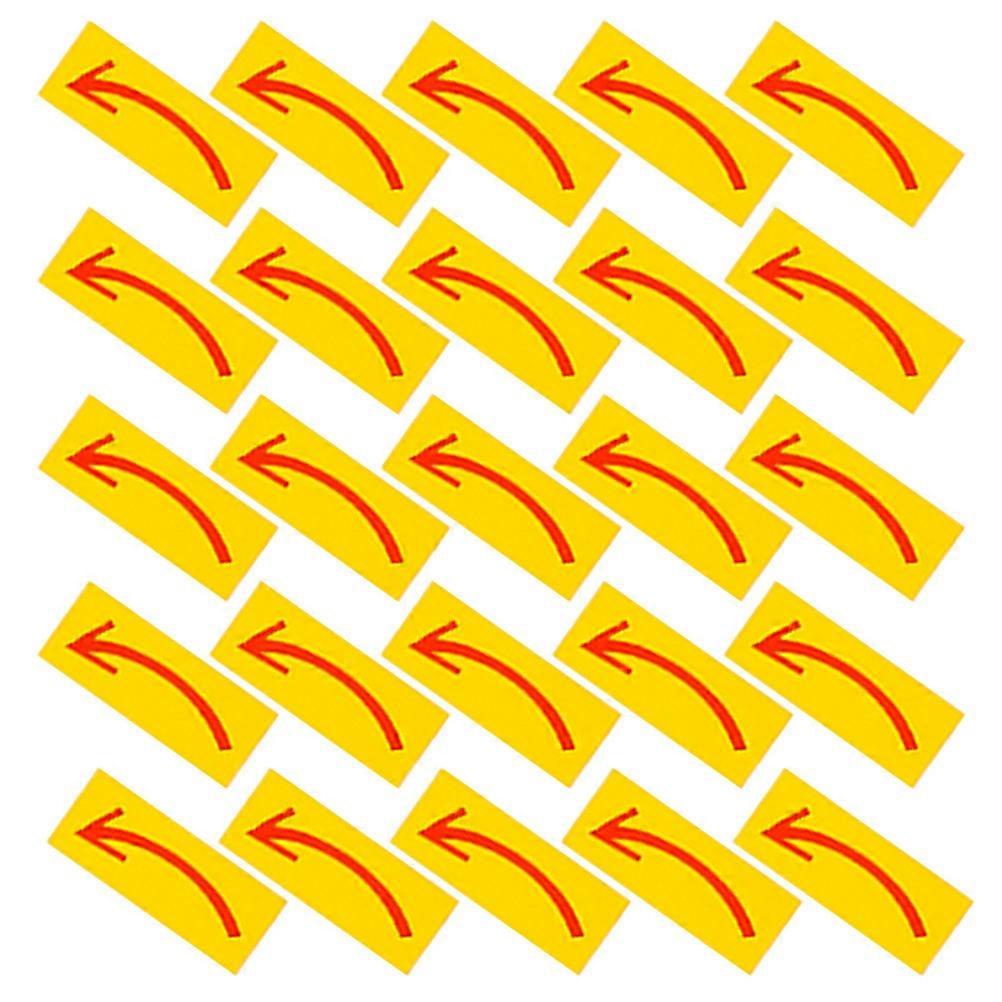 Strong Adhesive Directional Arrow Sticker for Floor Use 80Pcs