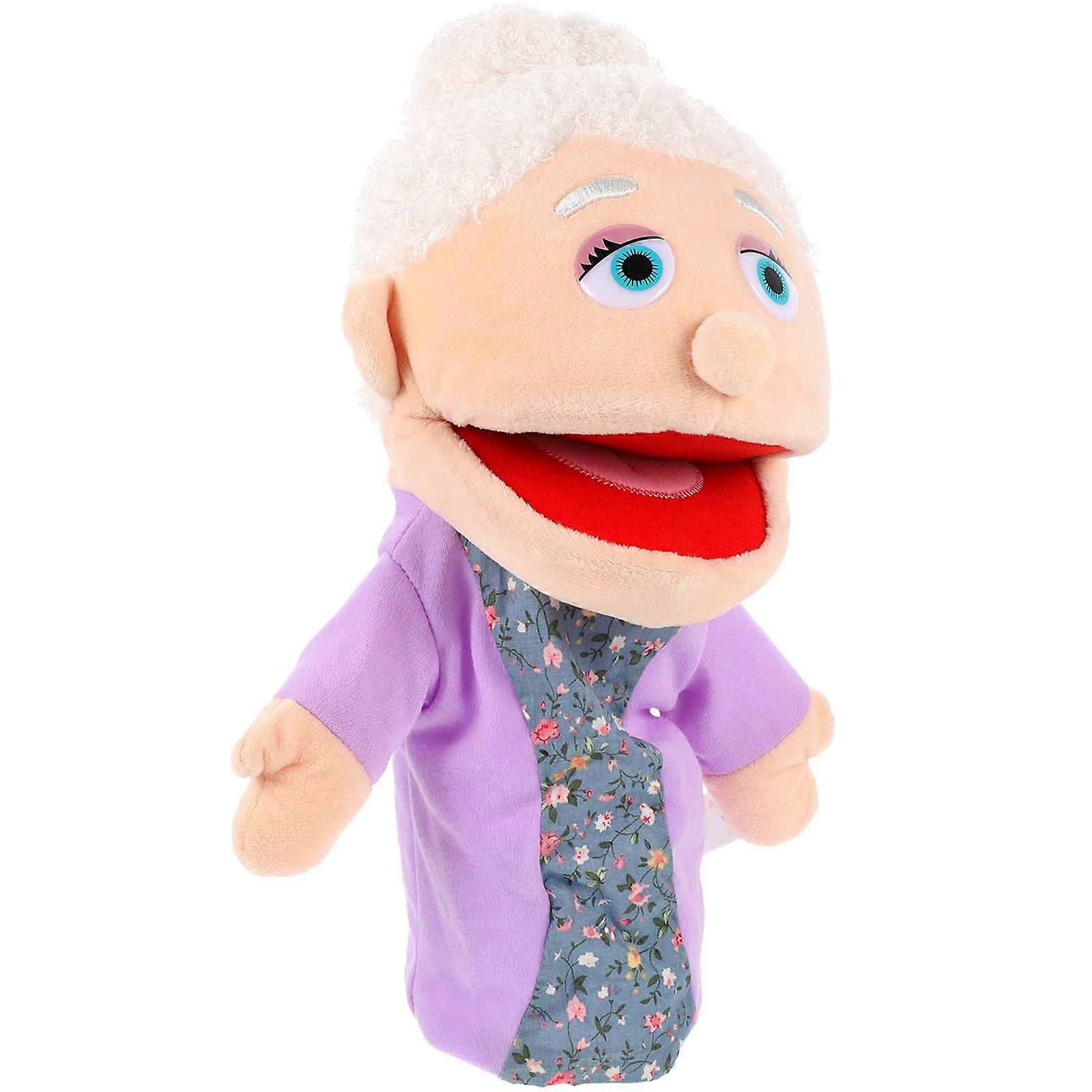 Movable Mouth Hand Puppet Social Skill Development Toy For Parents And Children 11.8X10.2X5.9In 1Set