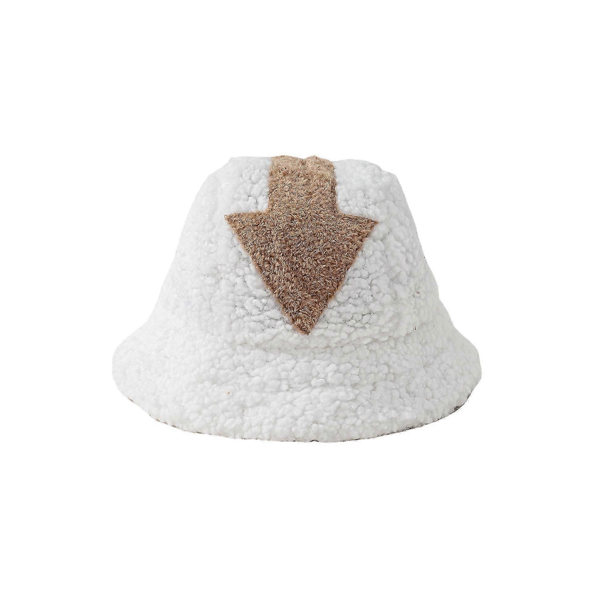 Lamb wool winter warm fishing hat