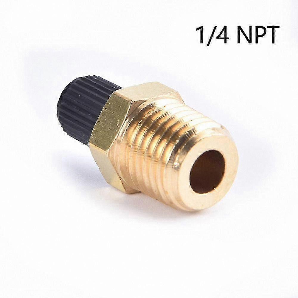 1/4" NPT 1/8" NPT M10 Brass Schrader Valve Core for Automobile Tire Copper Valve