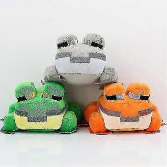 25-26 Kreatives Minecraft-Frosch-Plüschtier, niedliches Plüschkissen, Kindergeburtstagsgeschenke