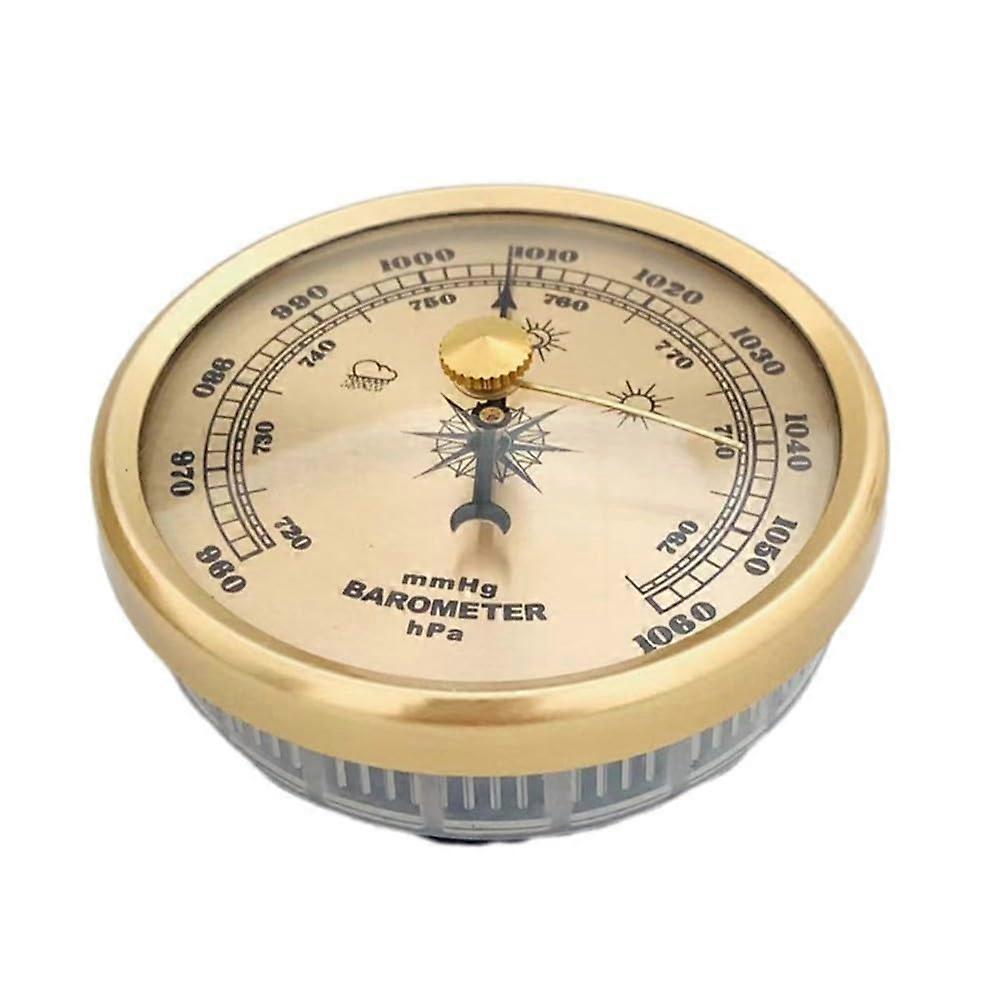 Barometer 70mm Gold Pointer, Home and Garden, Variable Calibration