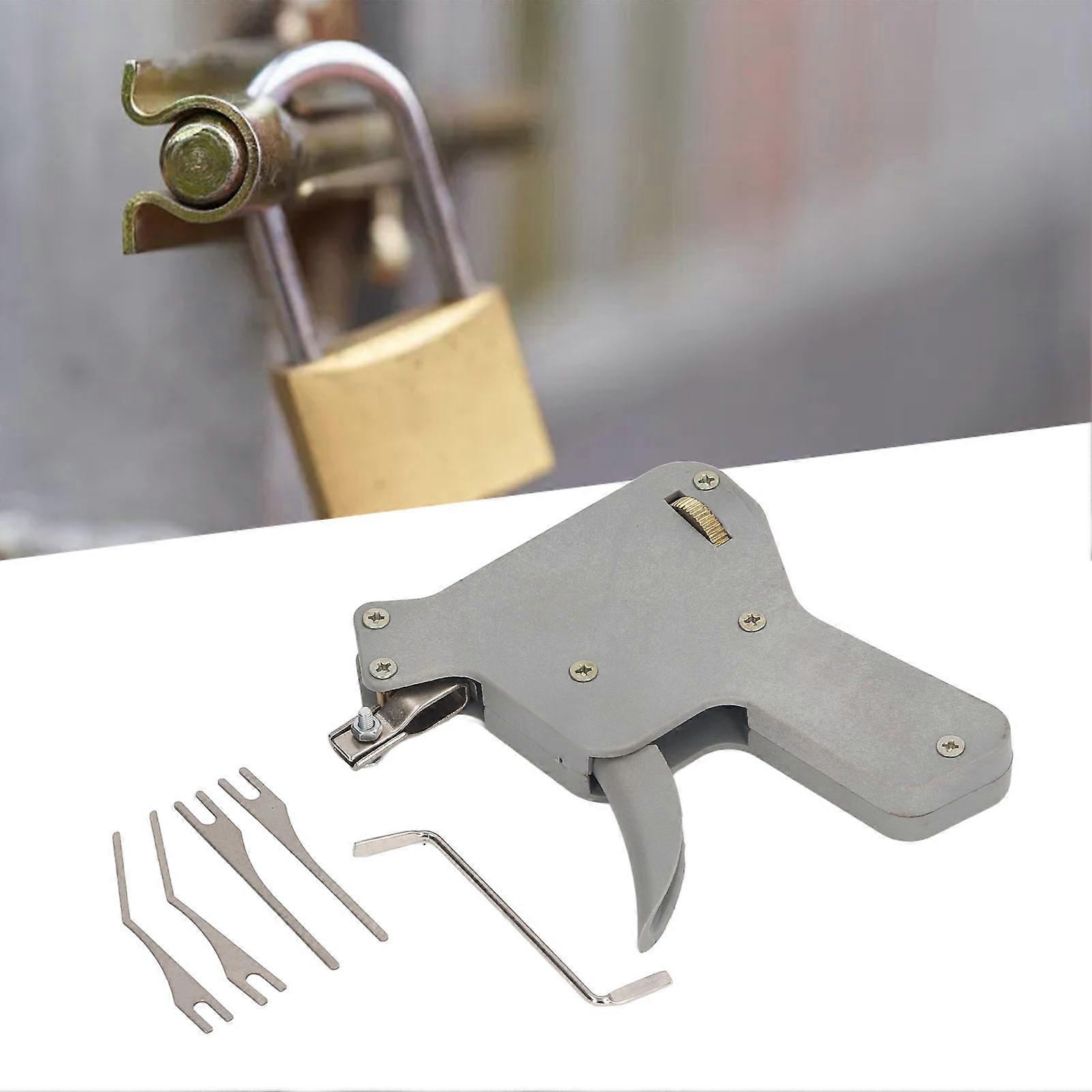 6Pcs Lock Pick Kit Manual Metal ABS Accuracy Locksmith Lock Picking Set Repair Tools for Padlocks Drawer Door 