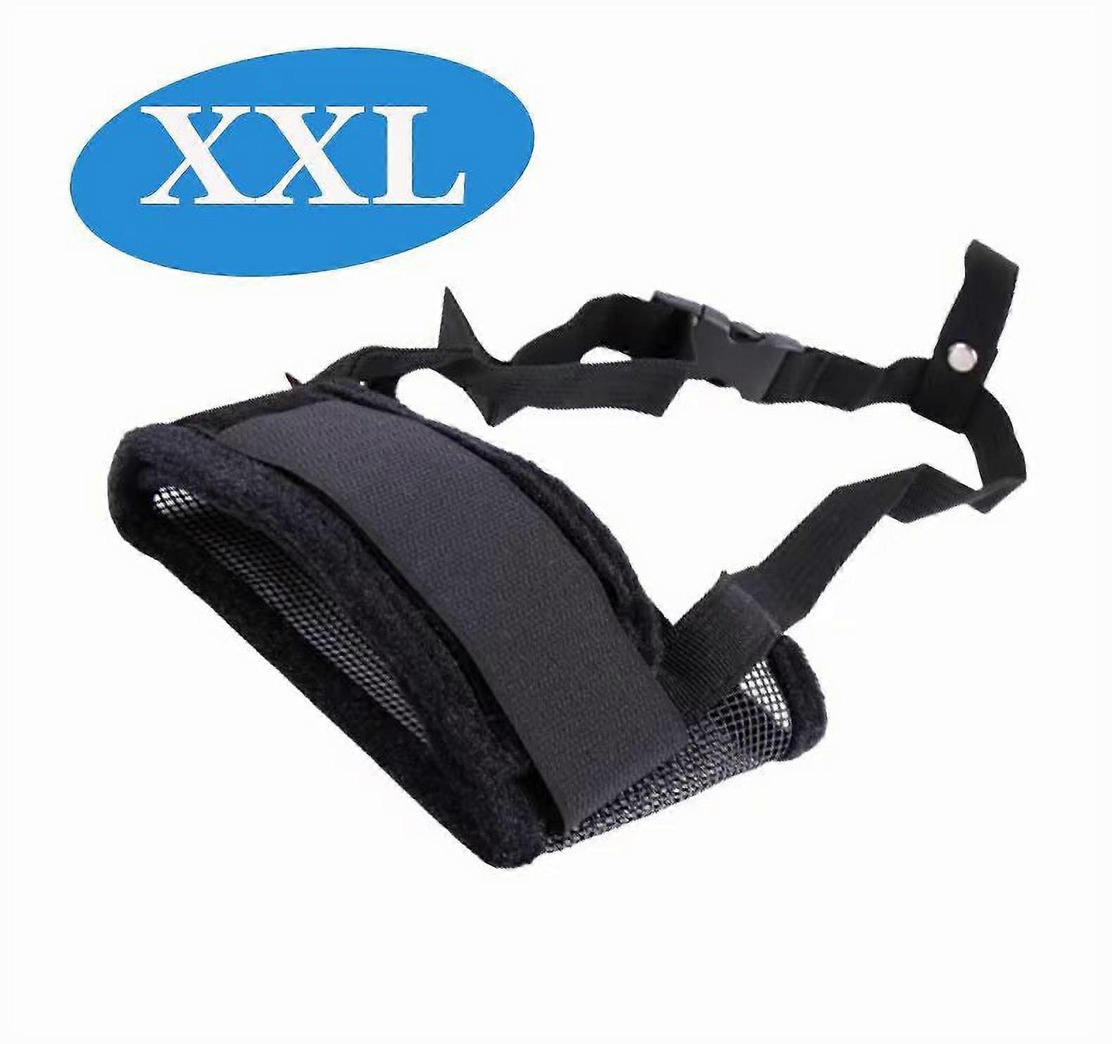 Soft Nylon Dog Muzzle, Air Mesh Breathable & Drinkable, Adjustable for Small/Medium/Large Dogs, 4 Colors/Sizes, Anti-Biting Barking Chewing