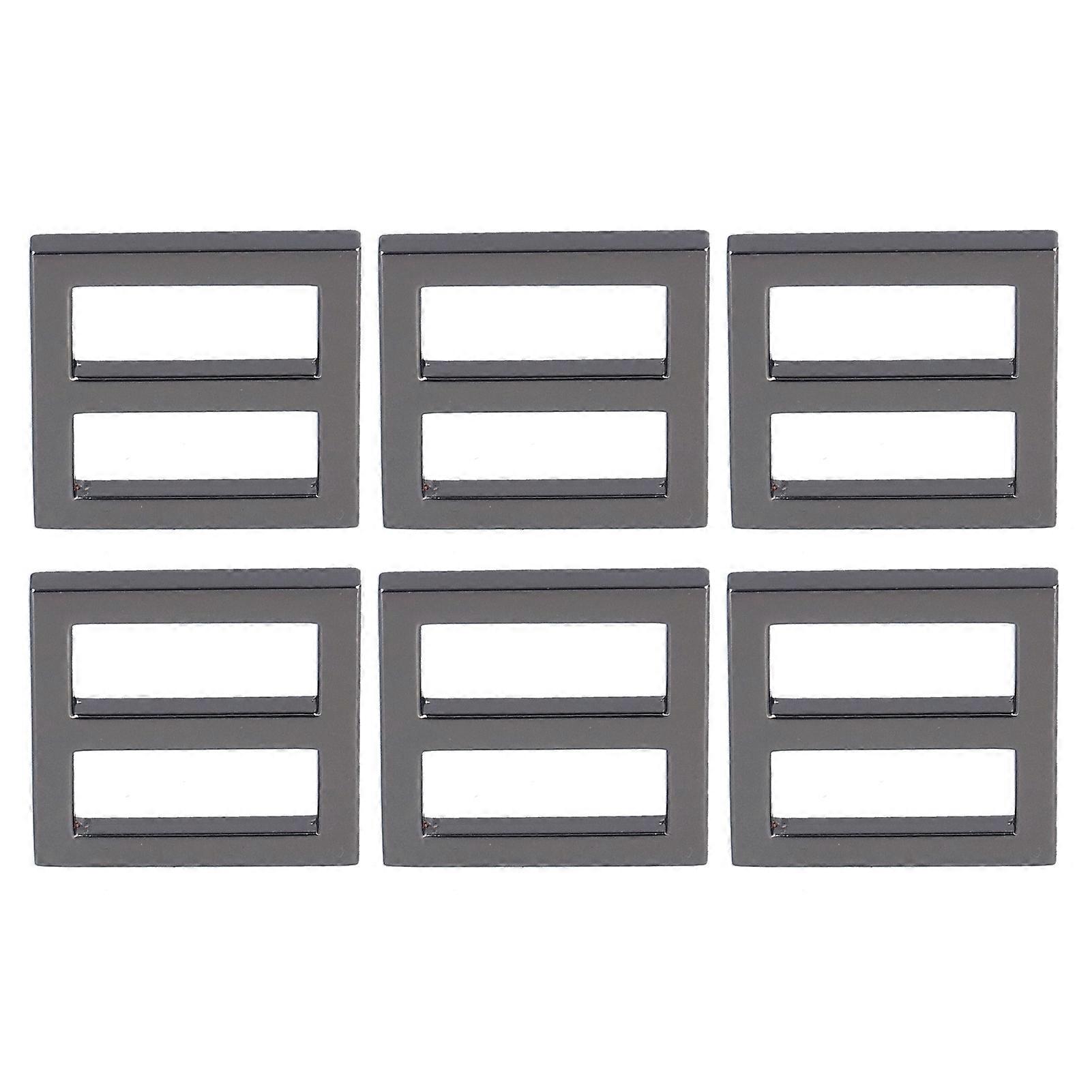 10 Pcs Tri Glide Boucles 1 Pouce En Acier Inoxydable Réglable Tri Glide Boutons Attaches pour Sac Ceinture Accessoires De Bricolage