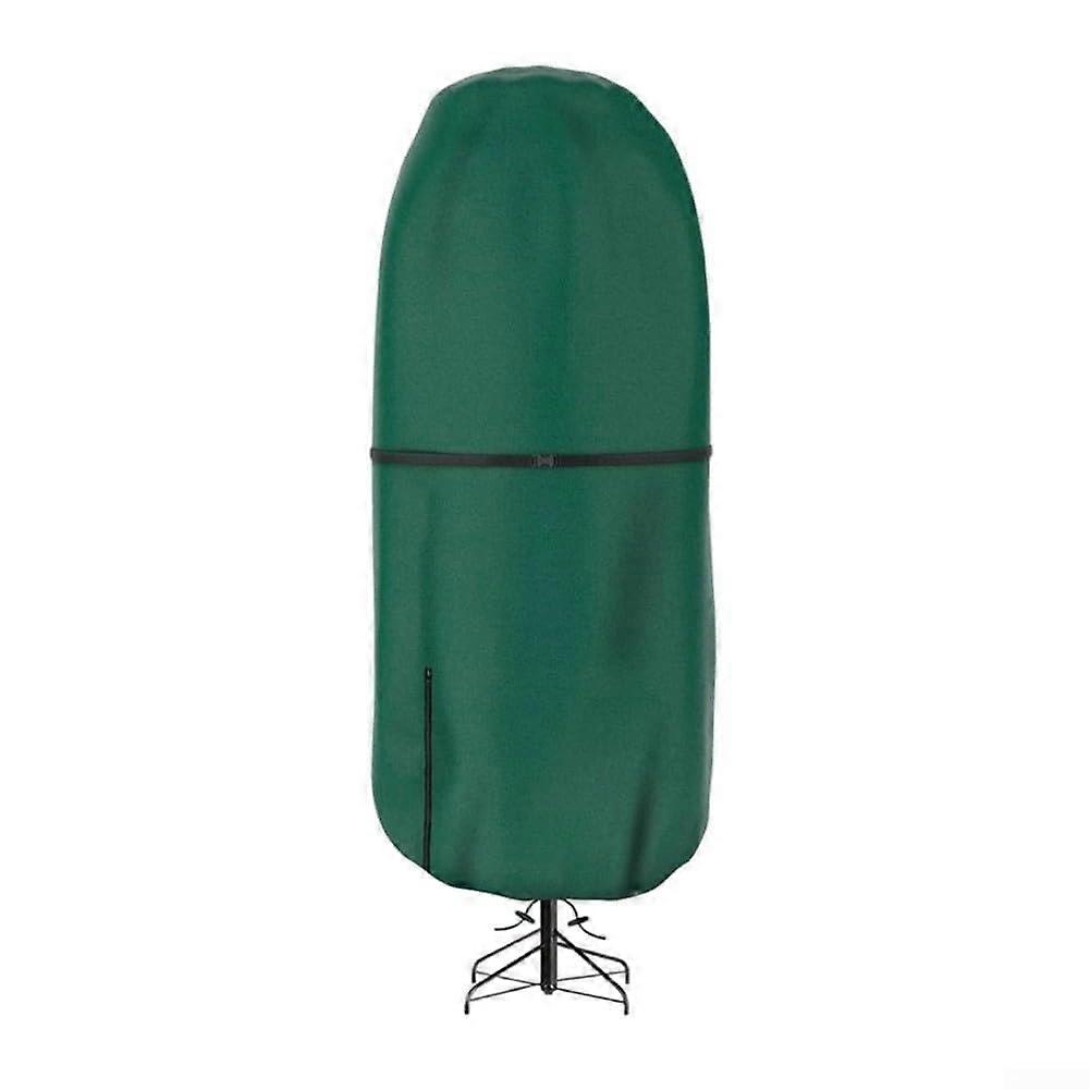 Upright Christmas Tree Storage Bag With ClickClose Straps For 39 Ft Xmas Trees Dustproof and Waterproof Light Green