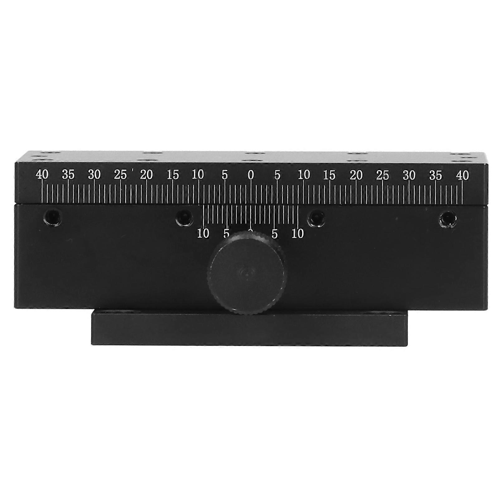 Manual Adjustable Platform X Axes Sliding Trimming Stage Hardware Tools 40 x 90mm HG-A90