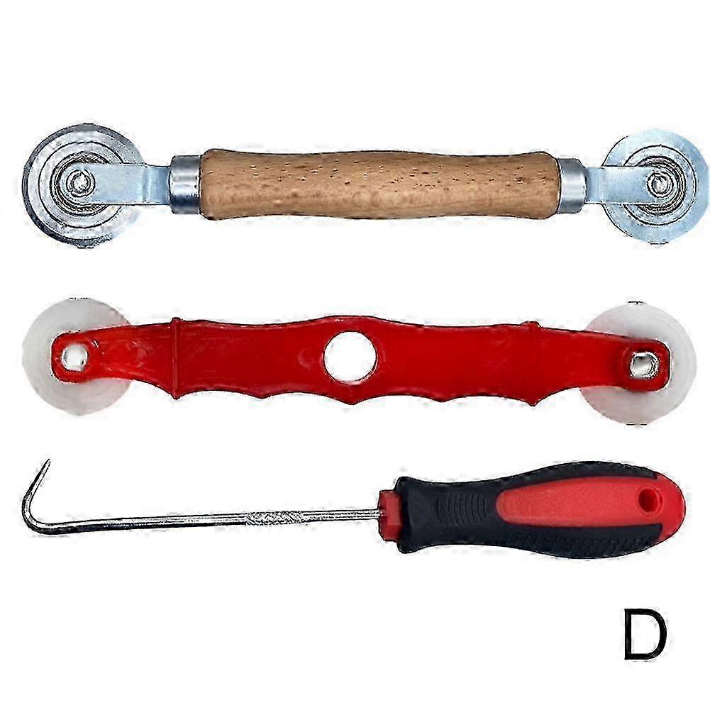 Screen Roller Tool Repair Window Frame With Wooden Handle Installing