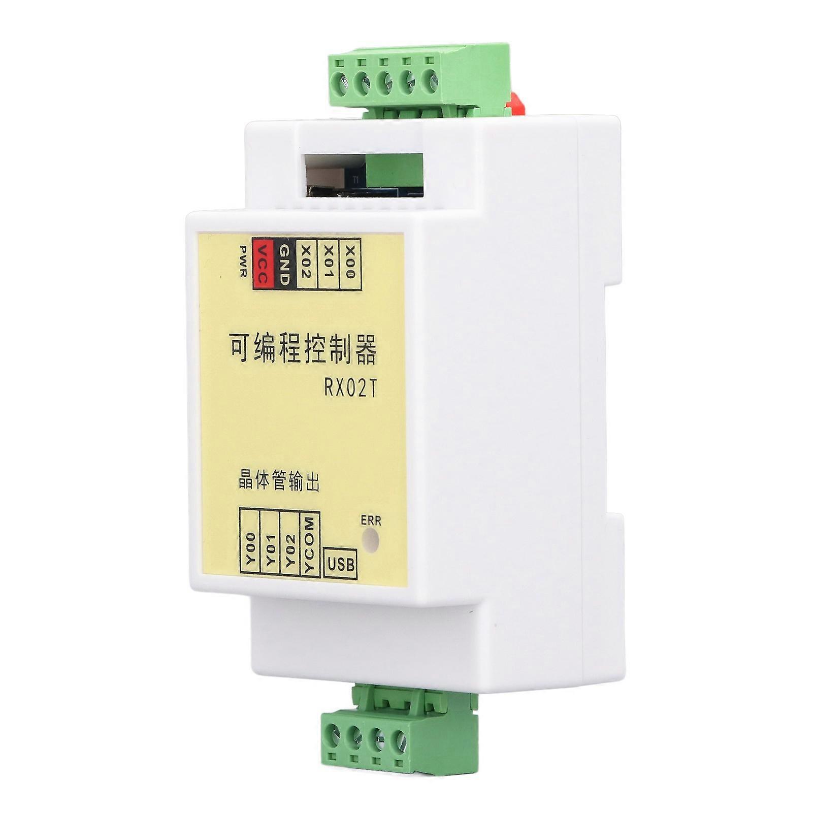 PLC Programmable Controller Industrial Automation Control Board Solenoid Valve Time Relay 12‑24V RX02T
