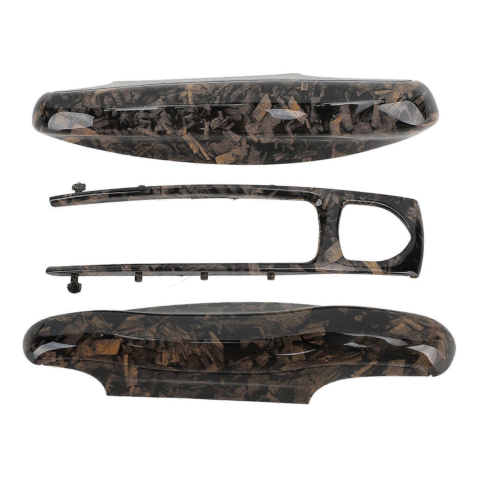 Auto Smart Key Cover Case Keyless Entry Remote Key Fob Protector Shell voor Panamera Cayenne 911 Taycan houtnerf stijl