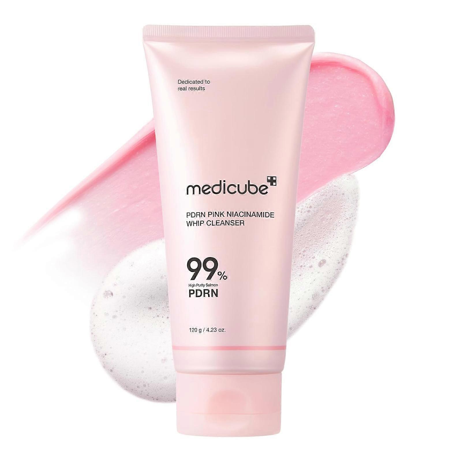 Pink Niacinamide Whip Cleanser - Hydrating Face Wash for Pore Cleansing & Deep Cleansing Foam with Niacinamide